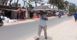 নওগাঁর ধামইরহাটে তীব্র তাপদাহে অতিষ্ঠ জনজীবন